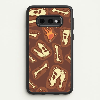 Bones And Skulls - Dinosaurs  - Dinosaurs Phone Case for Galaxy S10e
