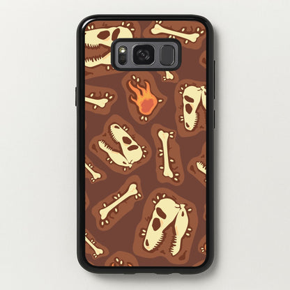 Bones And Skulls - Dinosaurs  - Dinosaurs Phone Case for Galaxy S8