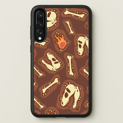Bones And Skulls - Dinosaurs  - Dinosaurs Phone Case for Huawei P20 Pro