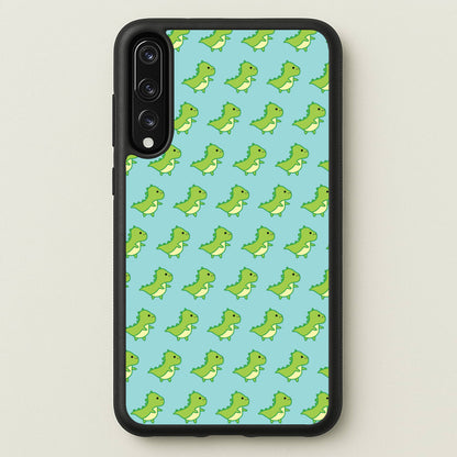 Green Dinosaurs Pattern - Dinosaurs  - Dinosaurs Phone Case for Huawei P20 Pro