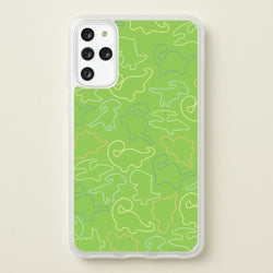 Outline Pattern - Dinosaurs  - Dinosaurs Phone Case for Galaxy S20 Plus