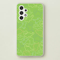 Outline Pattern - Dinosaurs  - Dinosaurs Phone Case for Galaxy A13