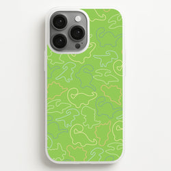 Outline Pattern - Dinosaurs  - Dinosaurs Phone Case for iPhone 13 Pro Max