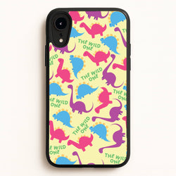 The Wild One - Dinosaurs  - Dinosaurs Phone Case for iPhone XR