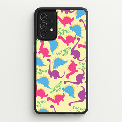 The Wild One - Dinosaurs  - Dinosaurs Phone Case for Galaxy A52 / A52s