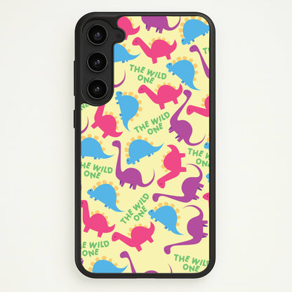 The Wild One - Dinosaurs  - Dinosaurs Phone Case for Galaxy S23