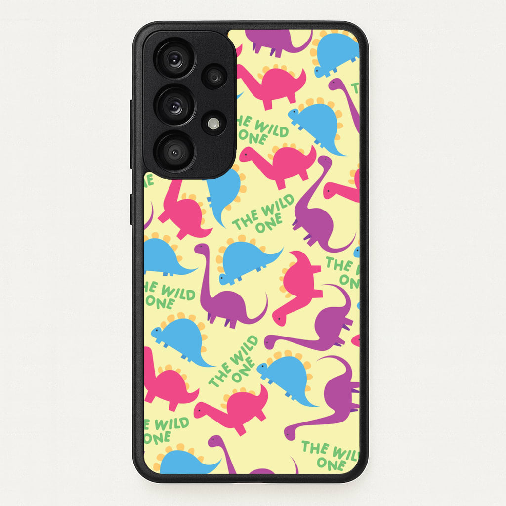The Wild One - Dinosaurs  - Dinosaurs Phone Case for Galaxy A33