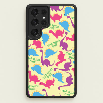 The Wild One - Dinosaurs  - Dinosaurs Phone Case for Galaxy S22 Ultra