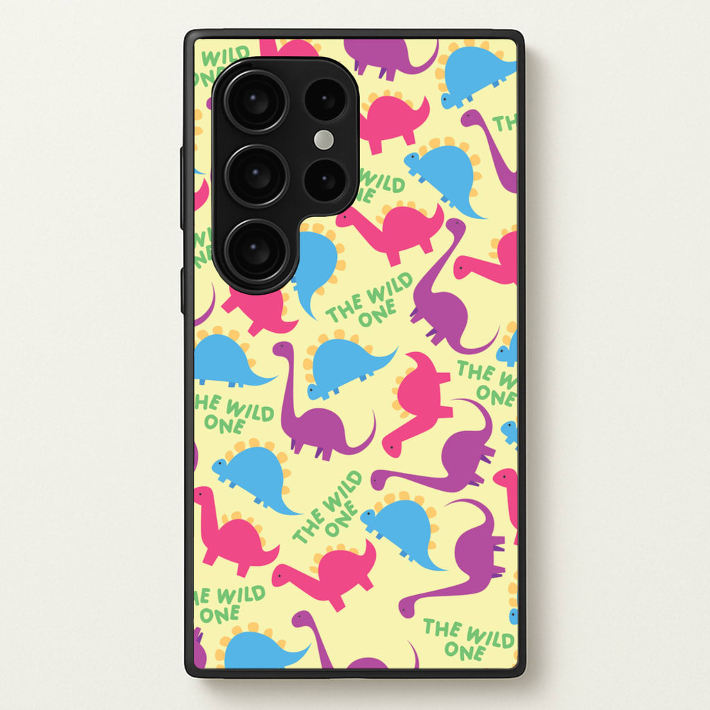 The Wild One - Dinosaurs  - Dinosaurs Phone Case for Galaxy S24 Ultra
