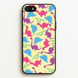 The Wild One - Dinosaurs  - Dinosaurs Phone Case for iPhone 5 / 5s / SE 2016
