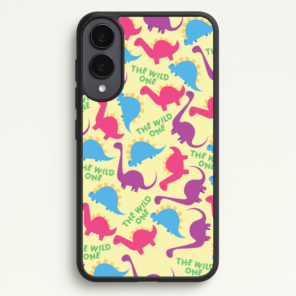 The Wild One - Dinosaurs  - Dinosaurs Phone Case for Galaxy S25 Edge
