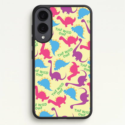 The Wild One - Dinosaurs  - Dinosaurs Phone Case for Galaxy S25 Edge