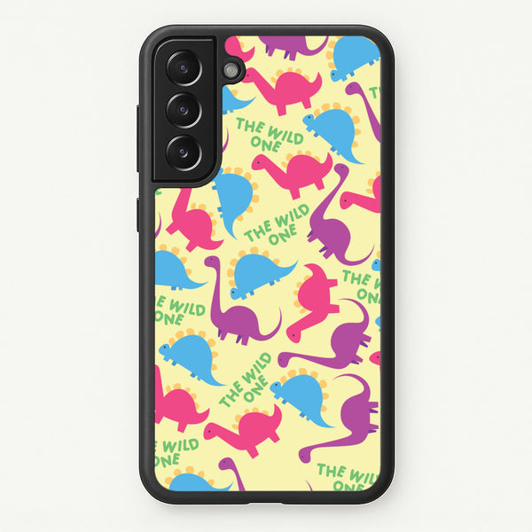 The Wild One - Dinosaurs  - Dinosaurs Phone Case for Galaxy S22