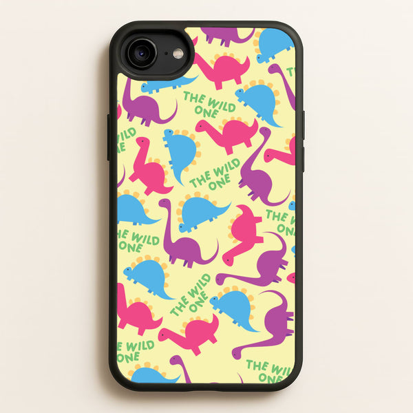 The Wild One - Dinosaurs  - Dinosaurs Phone Case for iPhone 6 / 7 / 8 / SE