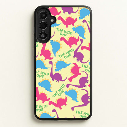 The Wild One - Dinosaurs  - Dinosaurs Phone Case for Galaxy A36