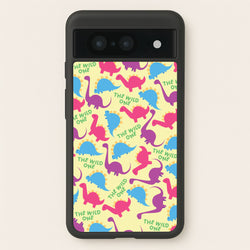 The Wild One - Dinosaurs  - Dinosaurs Phone Case for Google Pixel 8