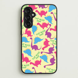 The Wild One - Dinosaurs  - Dinosaurs Phone Case for Galaxy A14