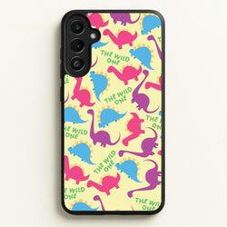 The Wild One - Dinosaurs  - Dinosaurs Phone Case for Galaxy A34