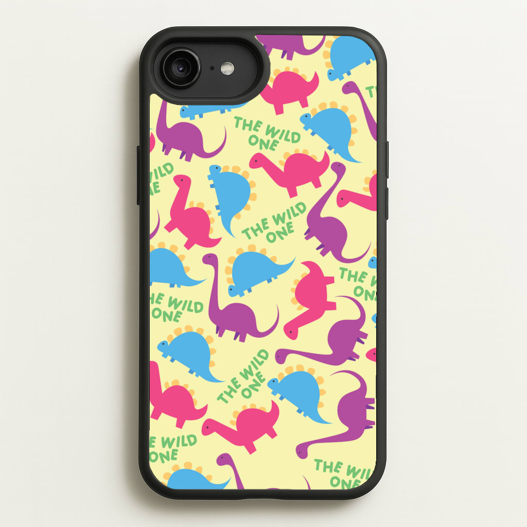 The Wild One - Dinosaurs  - Dinosaurs Phone Case for iPhone 6 Plus / 7 Plus / 8 Plus