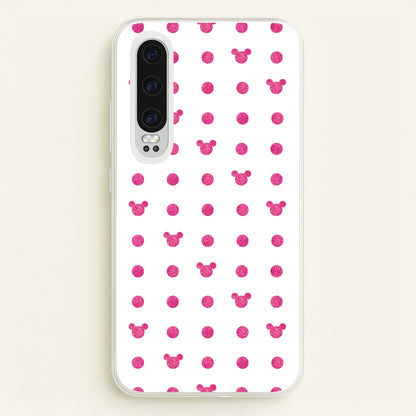 Mickey Polkadot White Fairytale  - Disney Phone Case for Huawei P30
