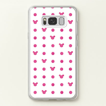 Mickey Polkadot White Fairytale  - Disney Phone Case for Galaxy S8