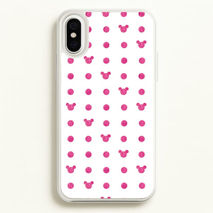 Mickey Polkadot White Fairytale  - Disney Phone Case for iPhone XS Max