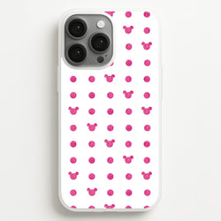 Mickey Polkadot White Fairytale  - Disney Phone Case for iPhone 13 Pro Max