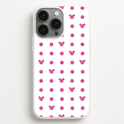 Mickey Polkadot White Fairytale  - Disney Phone Case for iPhone 13 Pro Max