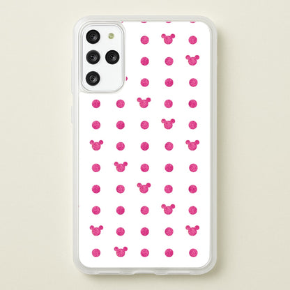 Mickey Polkadot White Fairytale  - Disney Phone Case for Galaxy S20 Plus