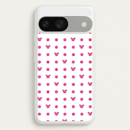 Mickey Polkadot White Fairytale  - Disney Phone Case for Google Pixel 9 / 9 Pro
