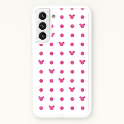 Mickey Polkadot White Fairytale  - Disney Phone Case for Galaxy S22 Plus