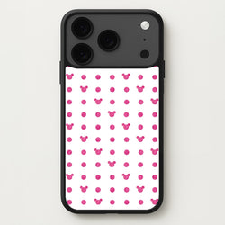Mickey Polkadot White Fairytale Phone Case for iPhone 17 Pro Max