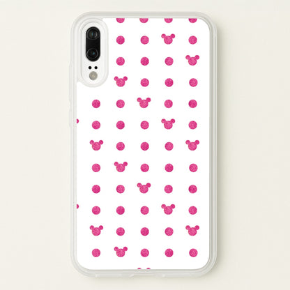 Mickey Polkadot White Fairytale  - Disney Phone Case for Huawei P20