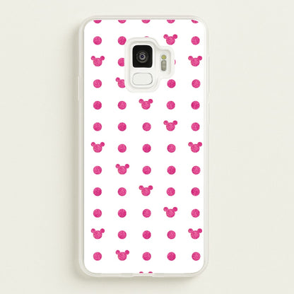 Mickey Polkadot White Fairytale  - Disney Phone Case for Galaxy S9