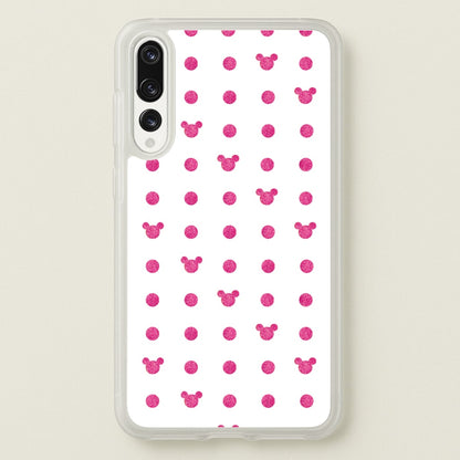 Mickey Polkadot White Fairytale  - Disney Phone Case for Huawei P20 Pro