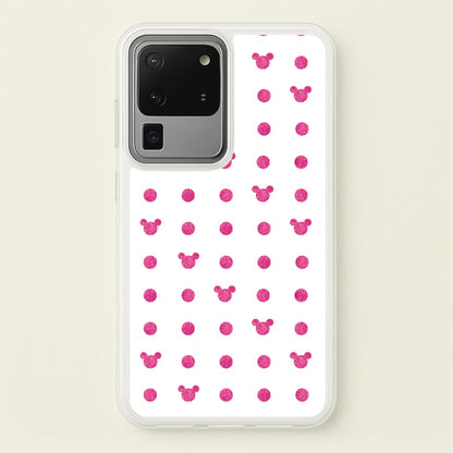 Mickey Polkadot White Fairytale  - Disney Phone Case for Galaxy S20 Ultra