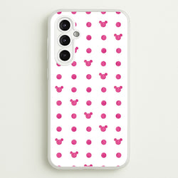 Mickey Polkadot White Fairytale  - Disney Phone Case for Galaxy A14