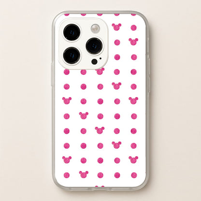 Mickey Polkadot White Fairytale  - Disney Phone Case for iPhone 15 Pro Max