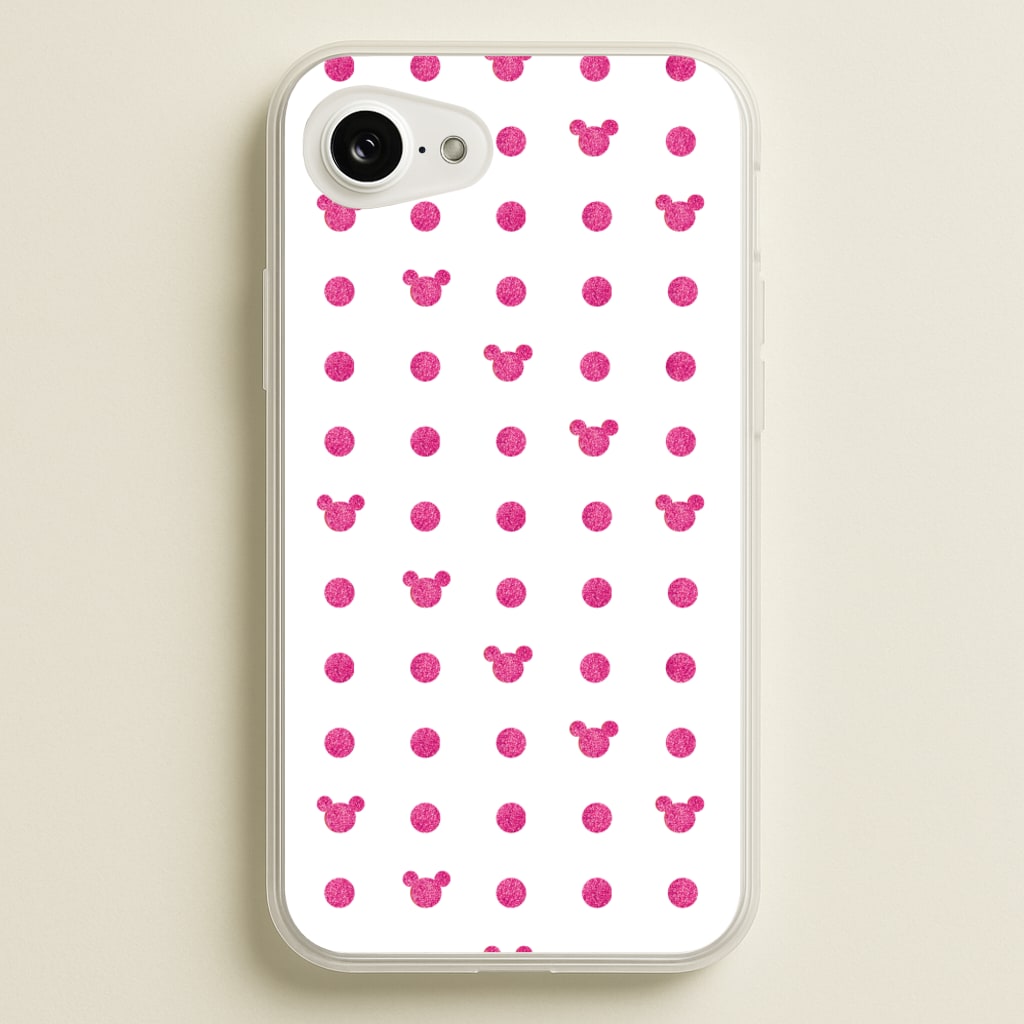 Mickey Polkadot White Fairytale  - Disney Phone Case for iPhone 16e
