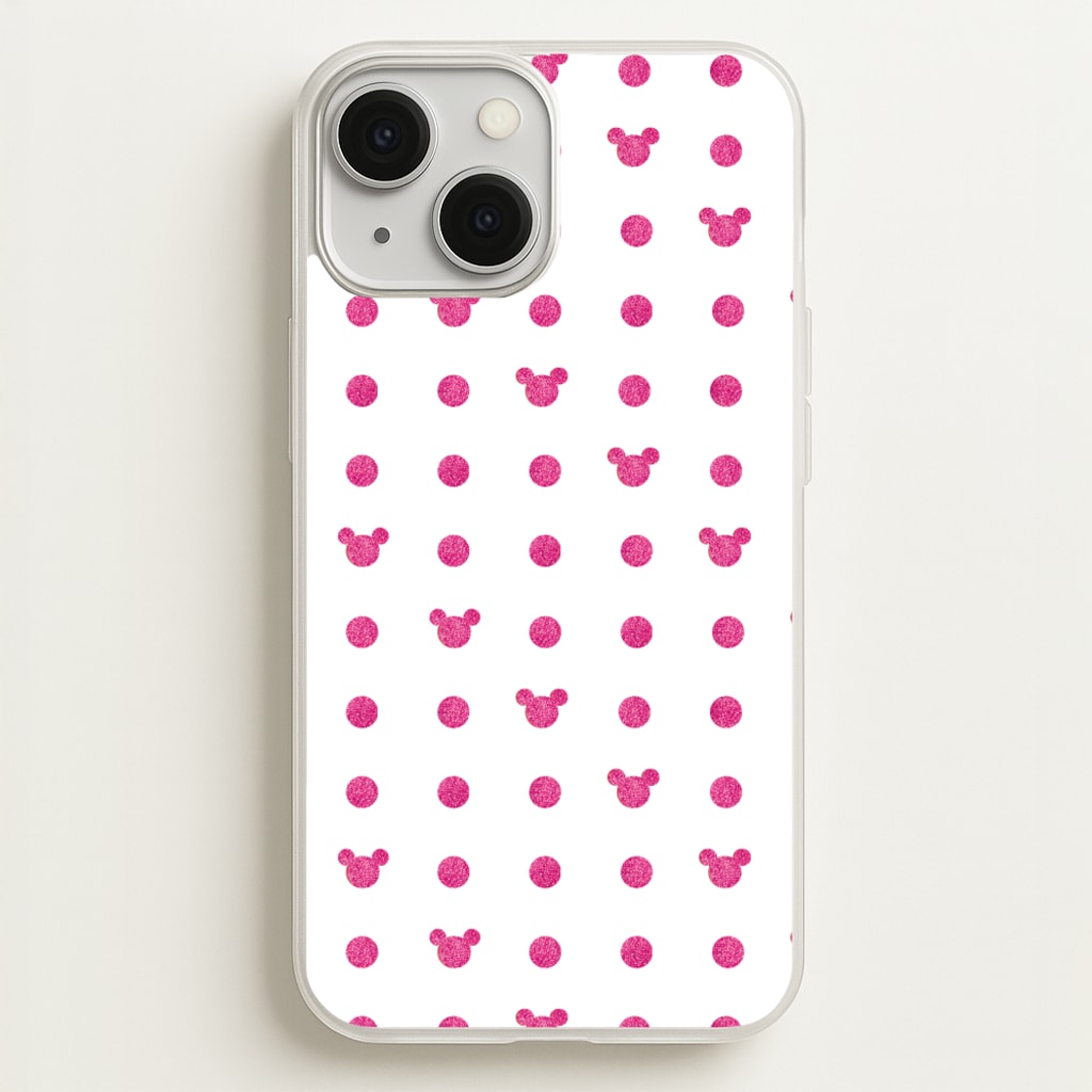 Mickey Polkadot White Fairytale  - Disney Phone Case for iPhone 13