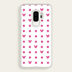 Mickey Polkadot White Fairytale  - Disney Phone Case for Galaxy S9 Plus