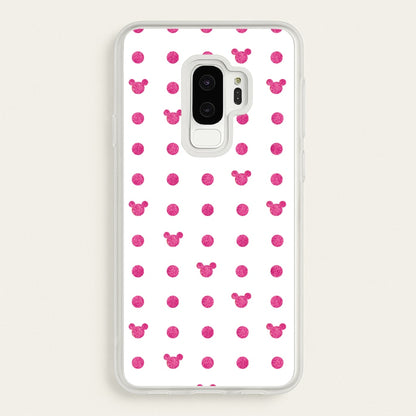 Mickey Polkadot White Fairytale  - Disney Phone Case for Galaxy S9 Plus
