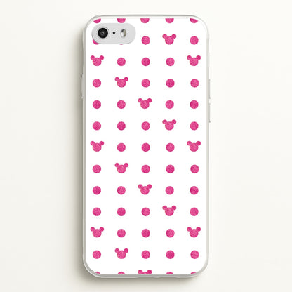 Mickey Polkadot White Fairytale  - Disney Phone Case for iPhone 5 / 5s / SE 2016