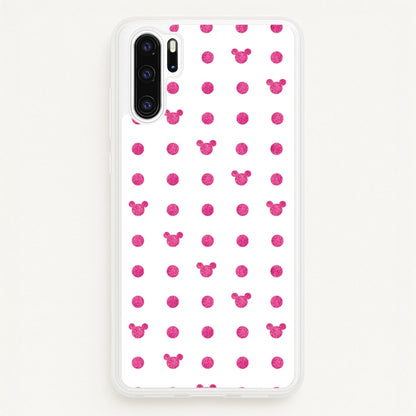 Mickey Polkadot White Fairytale  - Disney Phone Case for Huawei P30 Pro