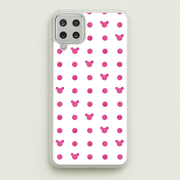 Mickey Polkadot White Fairytale  - Disney Phone Case for Galaxy A12