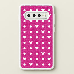 Mickey Polkadot Pink Fairytale  - Disney Phone Case for Galaxy S10