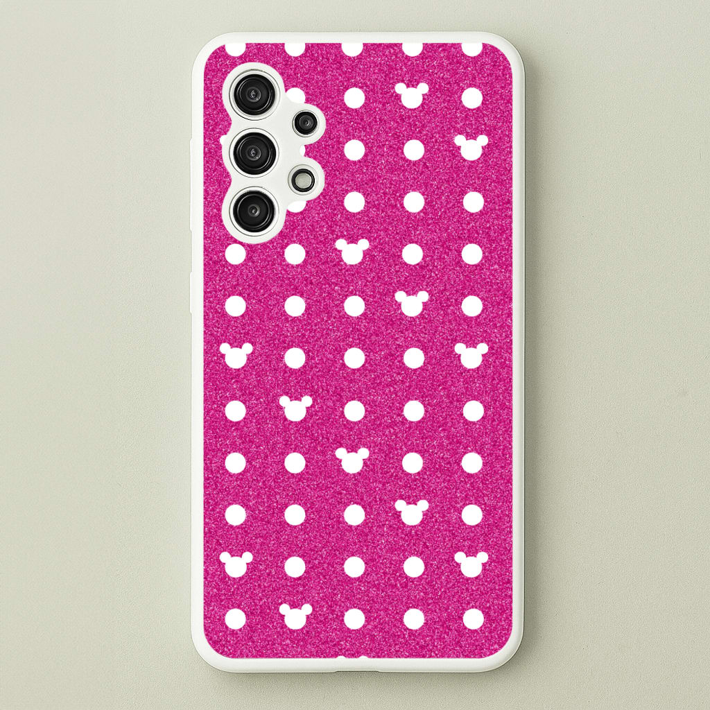 Mickey Polkadot Pink Fairytale  - Disney Phone Case for Galaxy A13