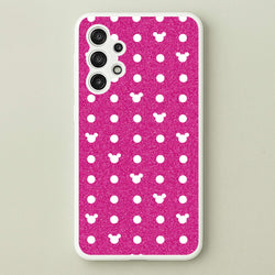 Mickey Polkadot Pink Fairytale  - Disney Phone Case for Galaxy A13