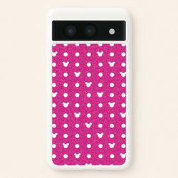 Mickey Polkadot Pink Fairytale  - Disney Phone Case for Google Pixel 8a