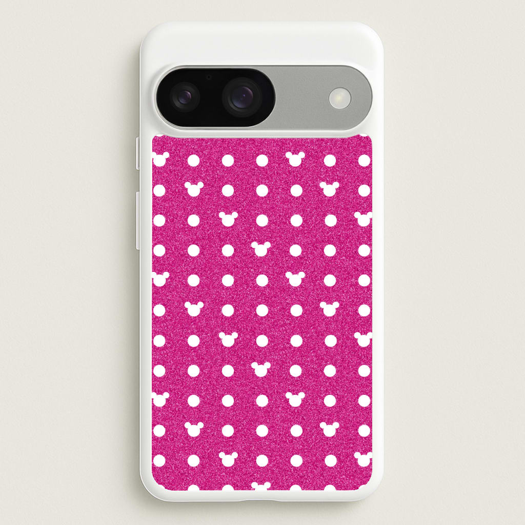 Mickey Polkadot Pink Fairytale  - Disney Phone Case for Google Pixel 9 / 9 Pro